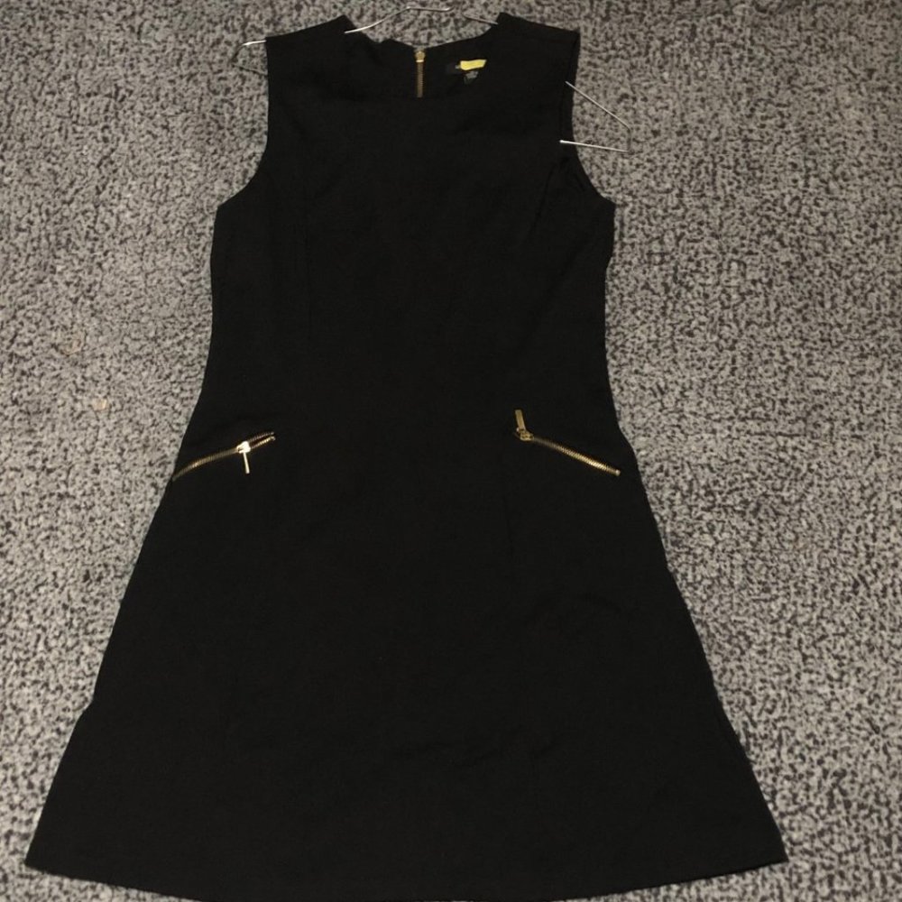 Sharagano Black No Sleeve Dress Size 10